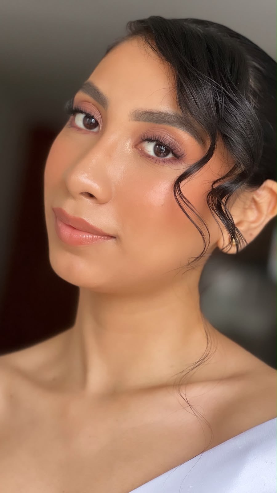 Maquillaje de novia natural por Stefany